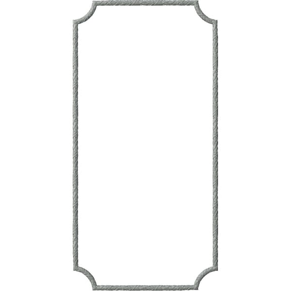 Ekena Millwork 31-in. W x 62-in. H Dublin Panel Moulding Kit Single Panel PMLKDU31X62A - main